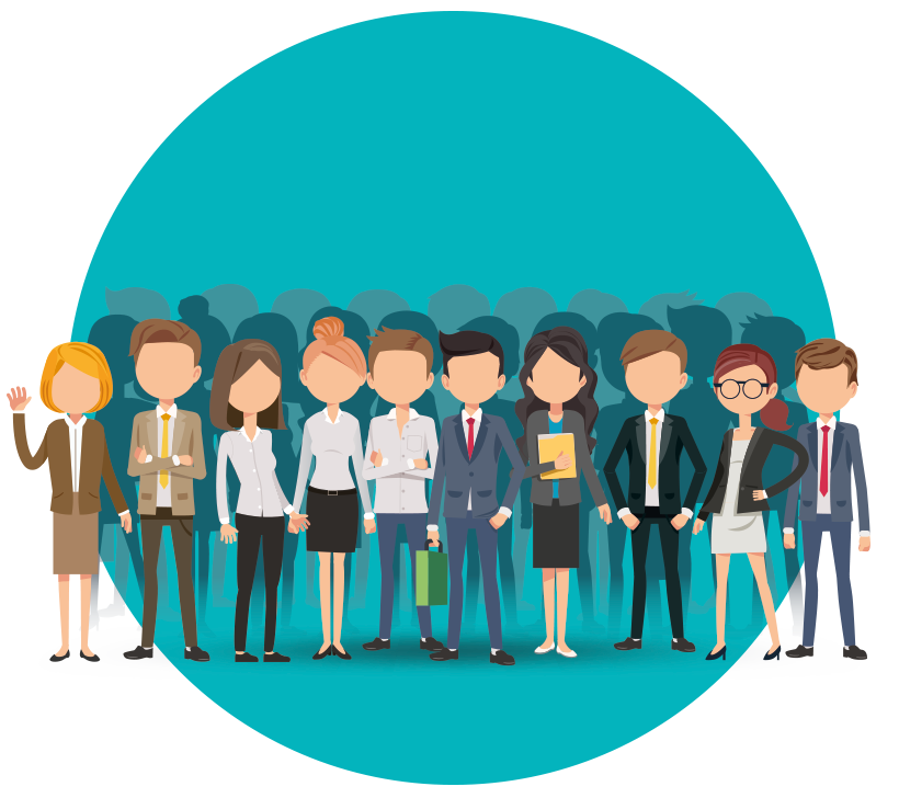 50 bevlogen medewerkers